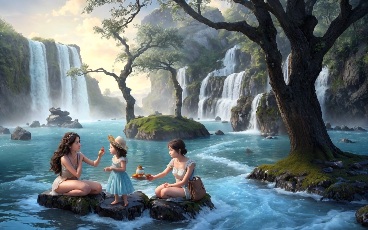 Mystical Waterfall Gathering