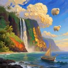 Renaissance Painting of a Pale Woman with Gold Accents