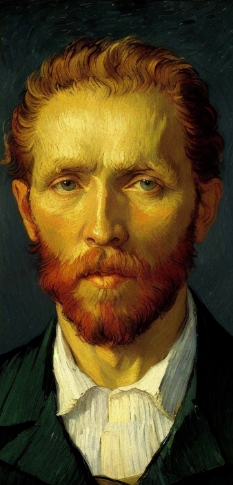 Close-Up Portrait of a Man with Orange-Red Hair