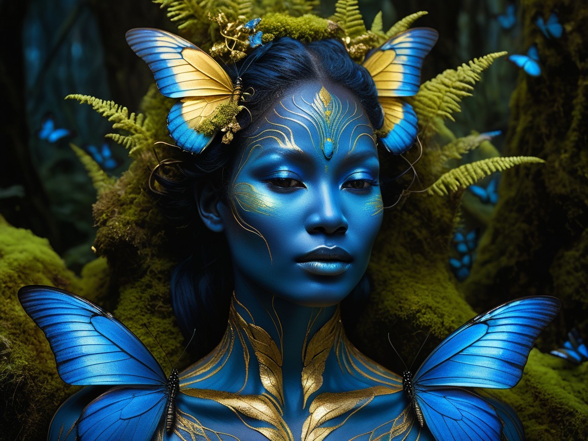 Enchanted Nature's Mystical Portrait