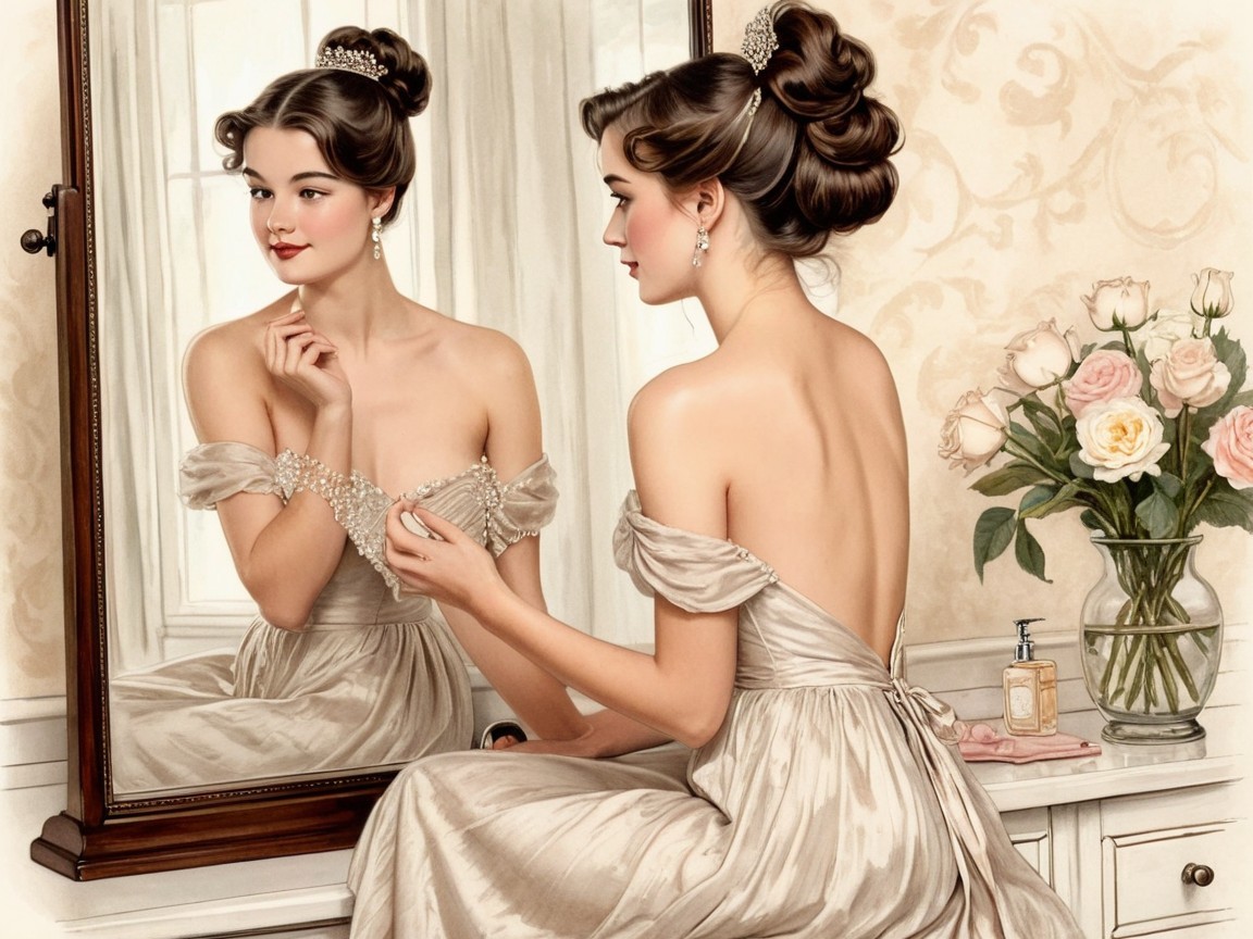 Timeless Elegance at the Vanity Table