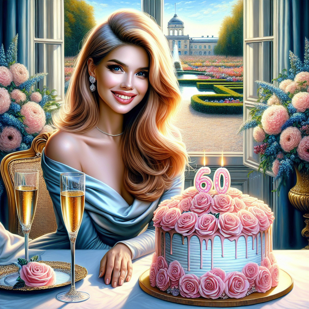 Glamorous 60th Birthday Celebration with Elegant Decor