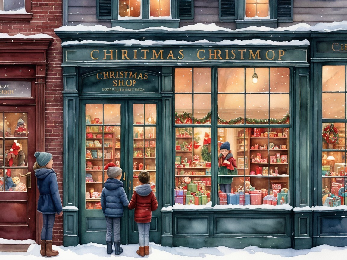 Winter Wonder: Children in a Christmas Dream