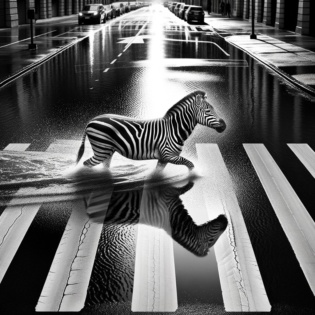 "Between Black and White Tides"