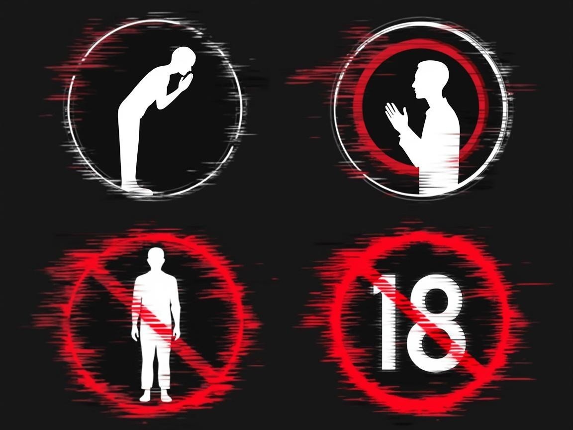 Four Symbols Representing Submission and Restrictions