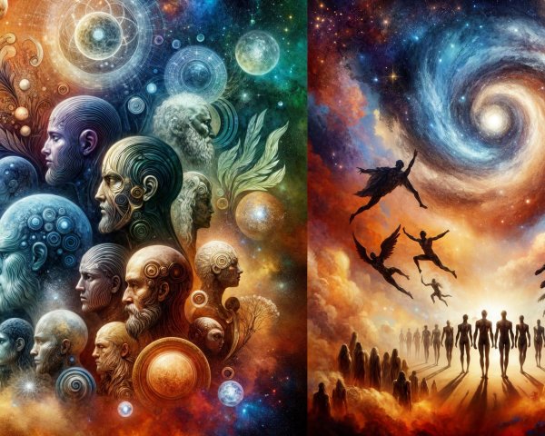 Cosmic Realms of Consciousness and Evolution