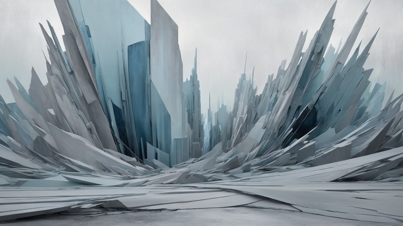 Dramatic Landscape of Crystalline Structures in Icy Blues