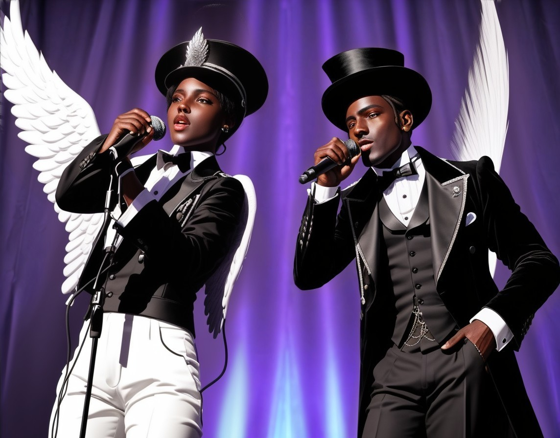 The Archangel Gabriel and Baron Samedi Sing a Duet Together