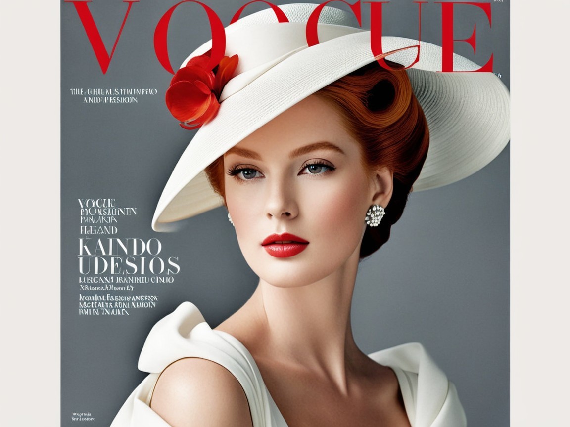 Classic Vintage Glamour on Vogue Cover
