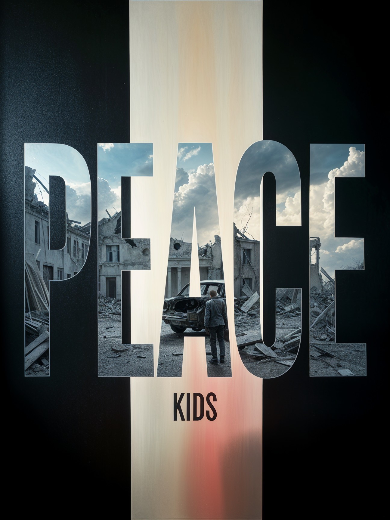 Juxtaposition of Peace and War-Torn Environment
