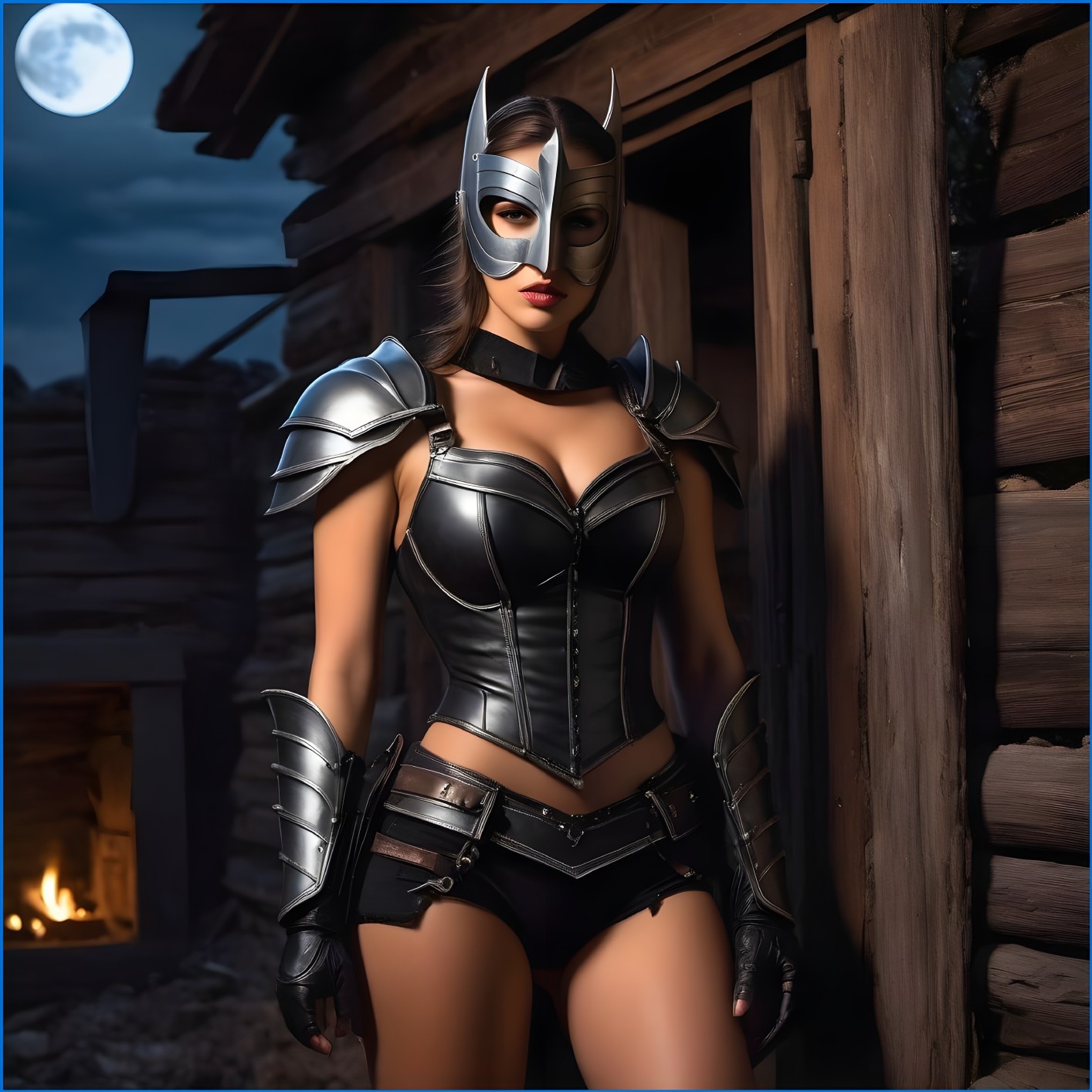 Moonlit Seduction: The Sensual Assassin