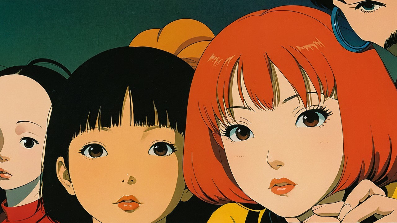 Close-up of Anime Characters with Unique Hairstyles
