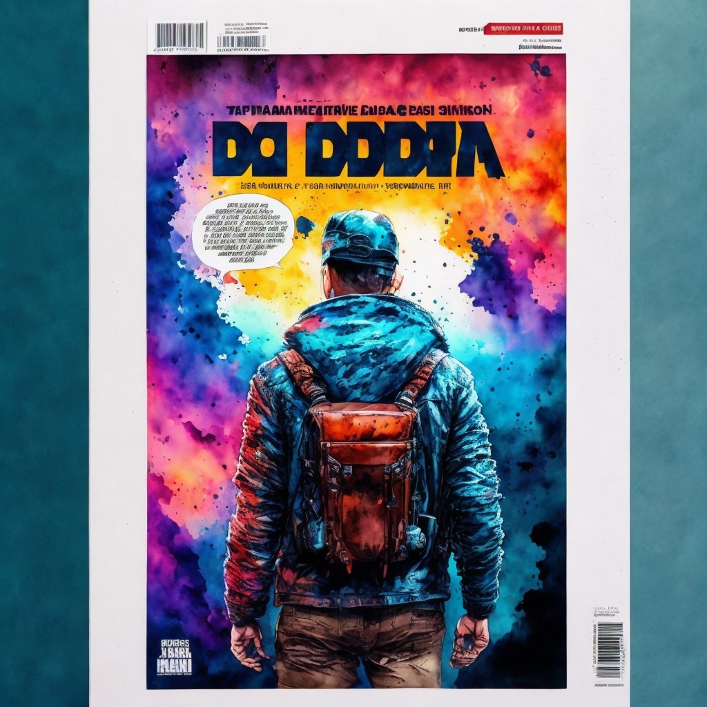Vibrant Cover Art with Colorful Backpack and Cap