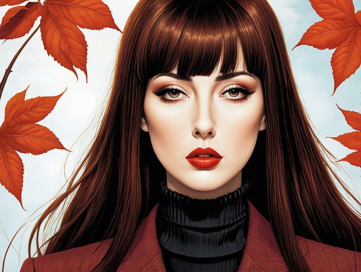 Confident Woman in Autumn with Elegant Style