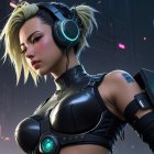 Aerial View of Geometric Concrete Outdoor Structure