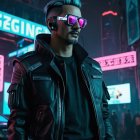 Young girl in black cloak in moody urban alley