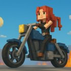 Elegant Figures in Contrasting Styles and Attire