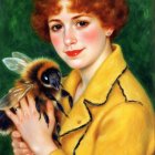 Steampunk Whale Contraption with Copper and Brass Details