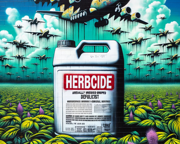 Vibrant Mural Depicting Agriculture and Environmental Themes