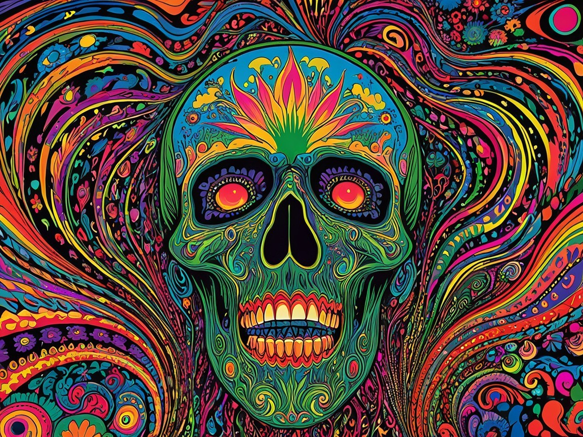 Psychedelic Visions of Fear