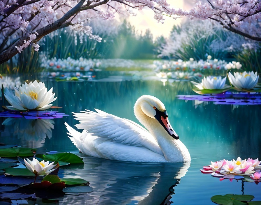 Swan Lake Serenity