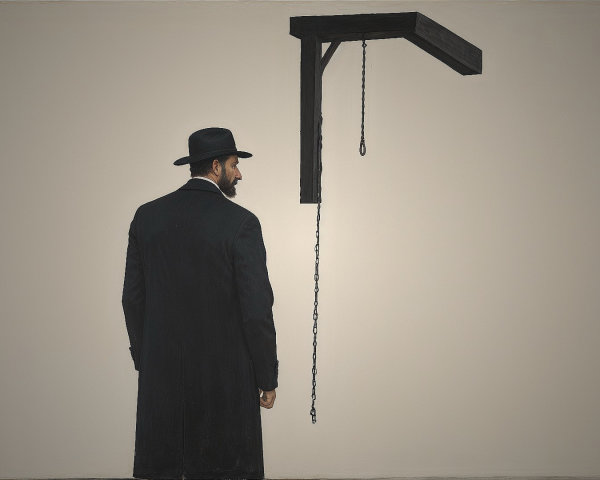 Contemplation Before Gallows: Themes of Justice and Mortality