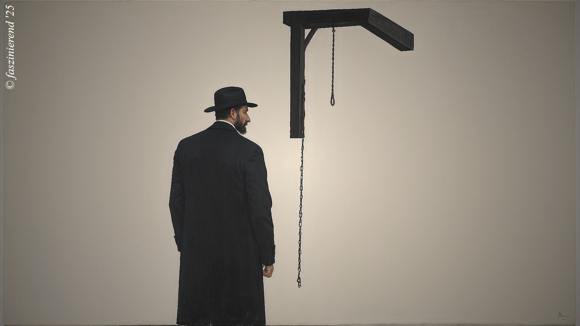 Contemplation Before Gallows: Themes of Justice and Mortality