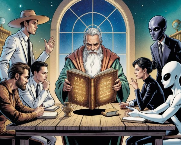 Gathering in a Library with Diverse Characters