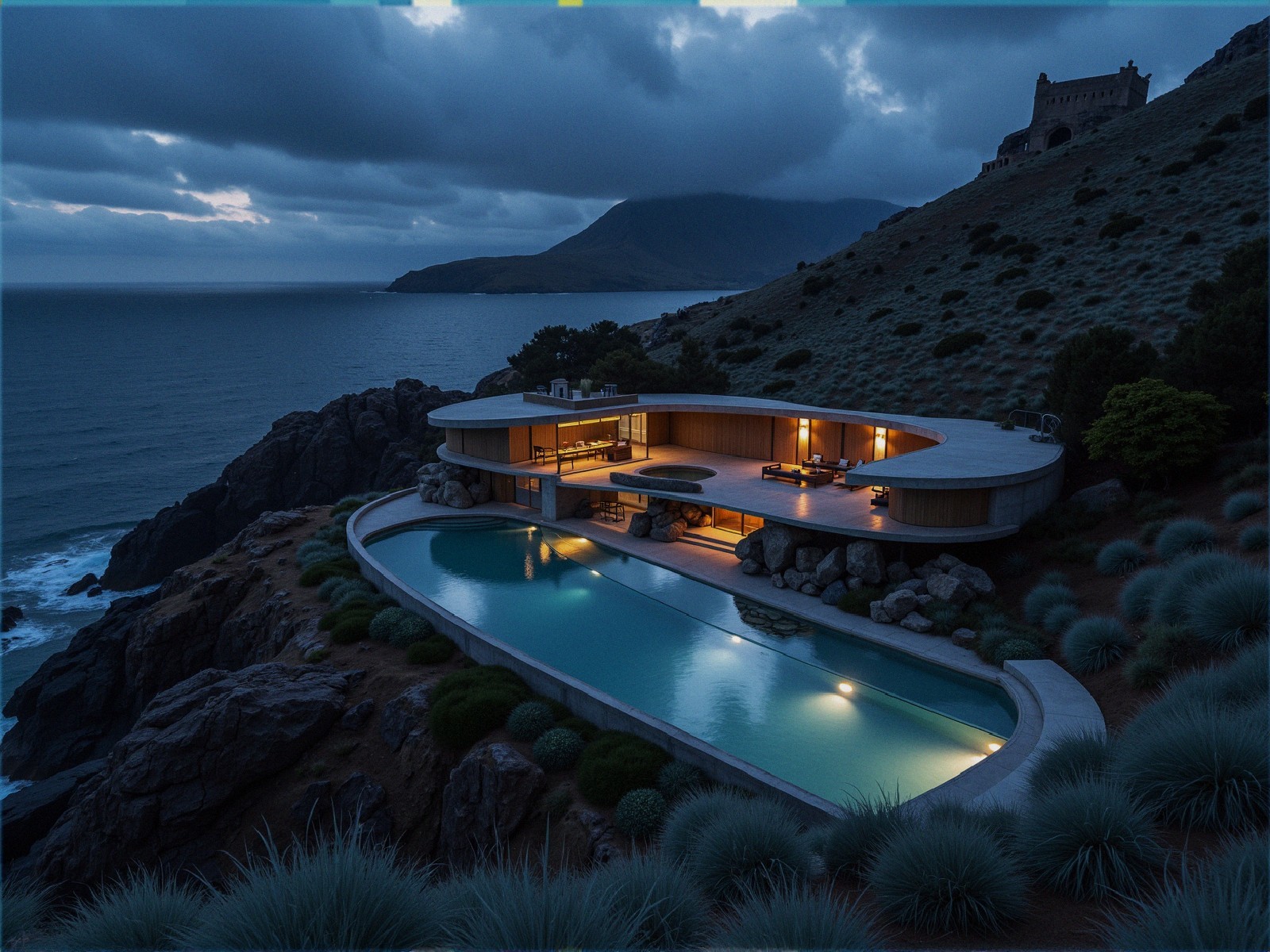 Modern Coastal Home with Scenic Ocean Views
