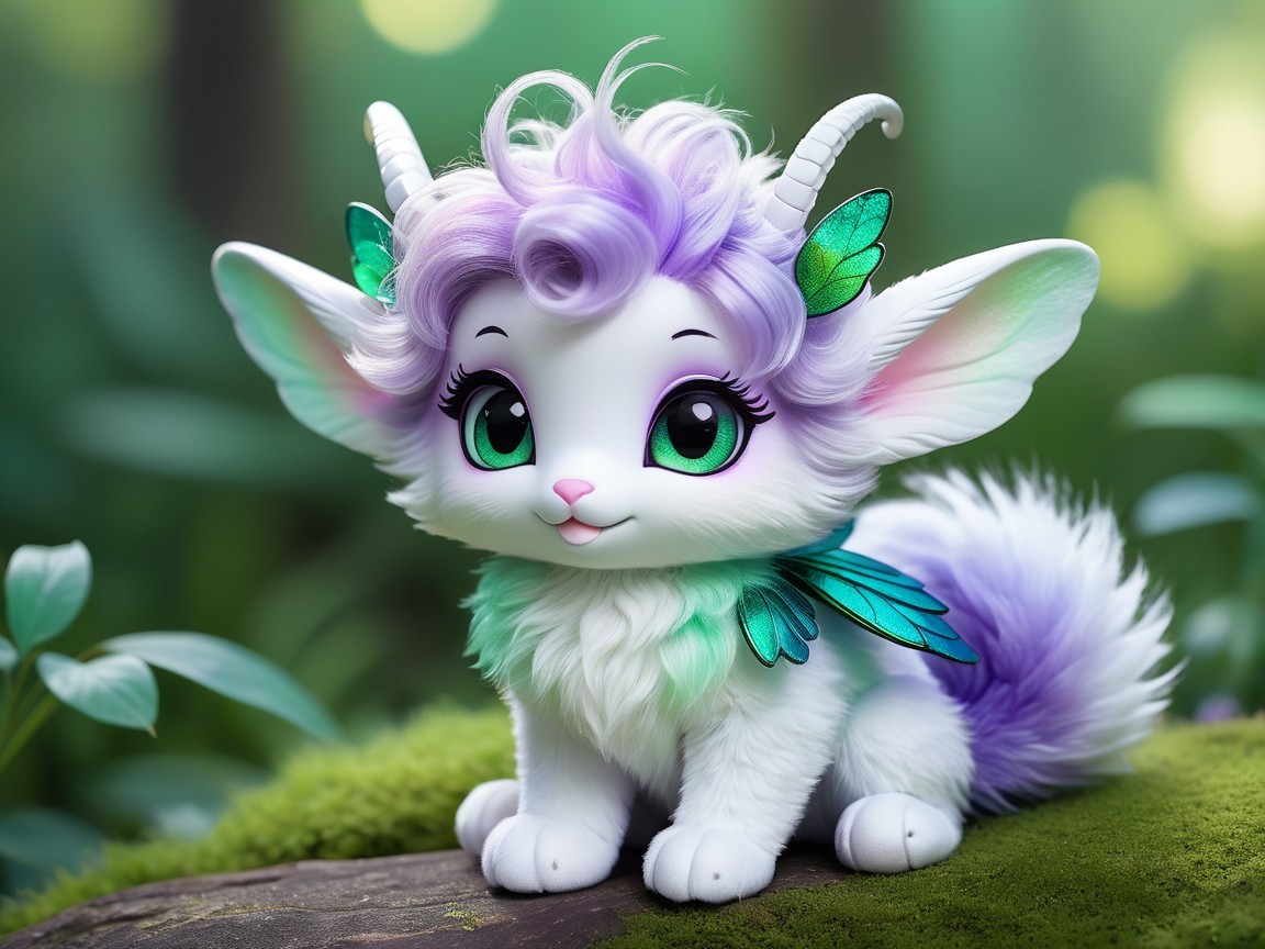 Adorable Baby Magical Beast Design