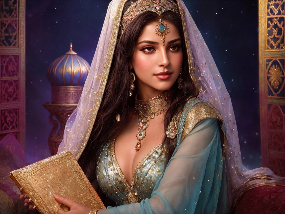 Traditional Attire and Jewelry Depicting Cultural Richness