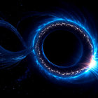 Dramatic Sky with Dark Clouds and Lightning Display