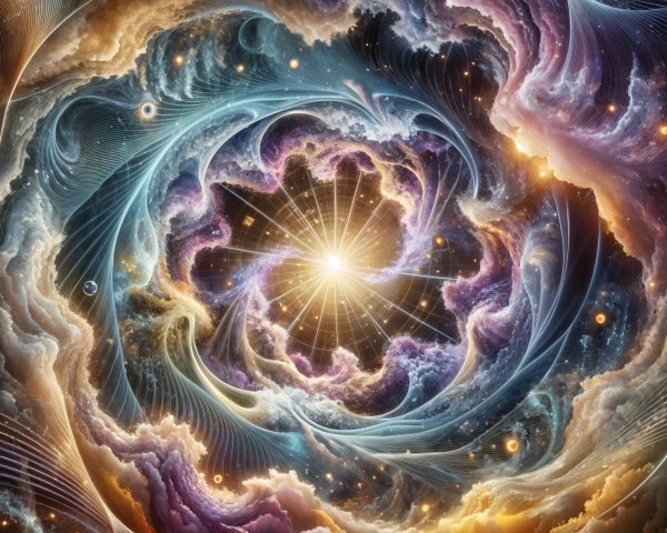 Cosmic Swirl of Colors in Spiral Cloud Formation