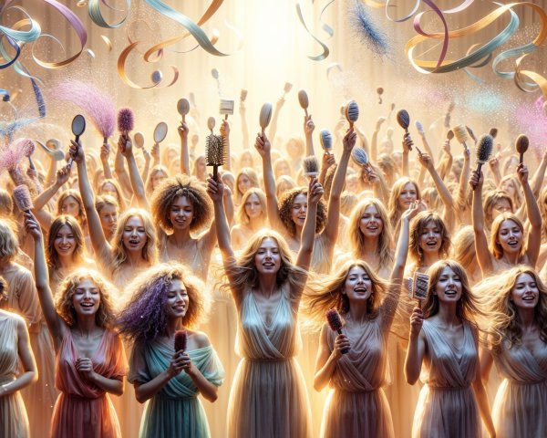 Vibrant Celebration of Empowerment Among Women