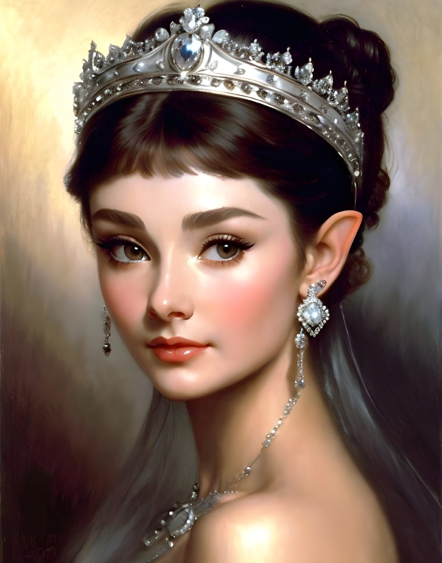 Audrey Hepburn - elf princess (v.3)