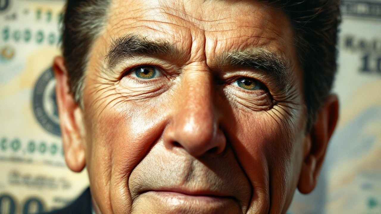 Close-Up Portrait of an Older Man with Blue Eyes