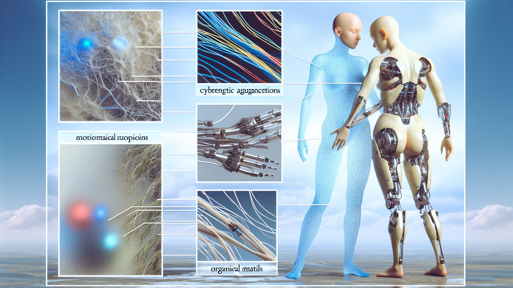 Humanoid Figure Merging Technology and Biology