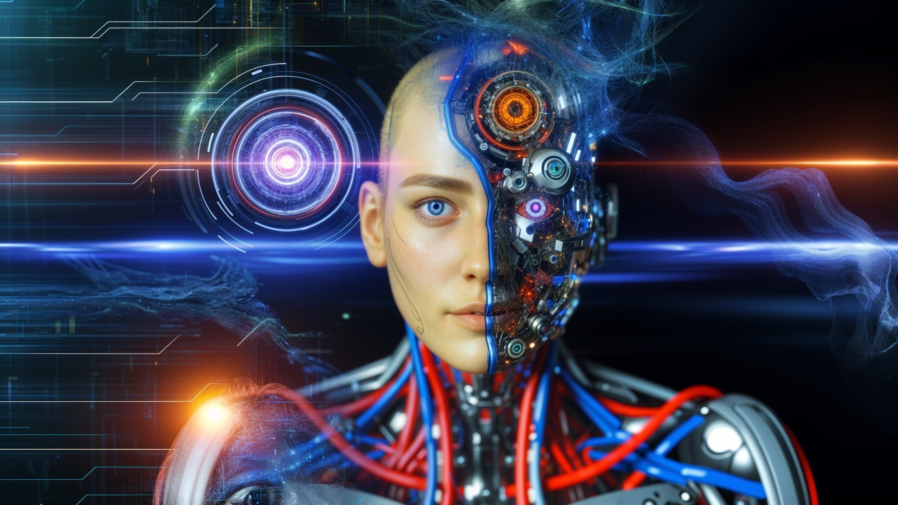 Fusion of Human and Robotic Elements in Art