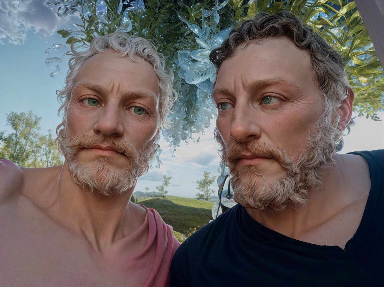 Laurence et Christophe Outdoor Portrait : vu par Michel Ange 