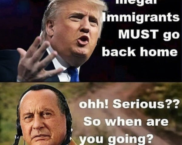 Split-Screen Humor on Immigration Rhetoric