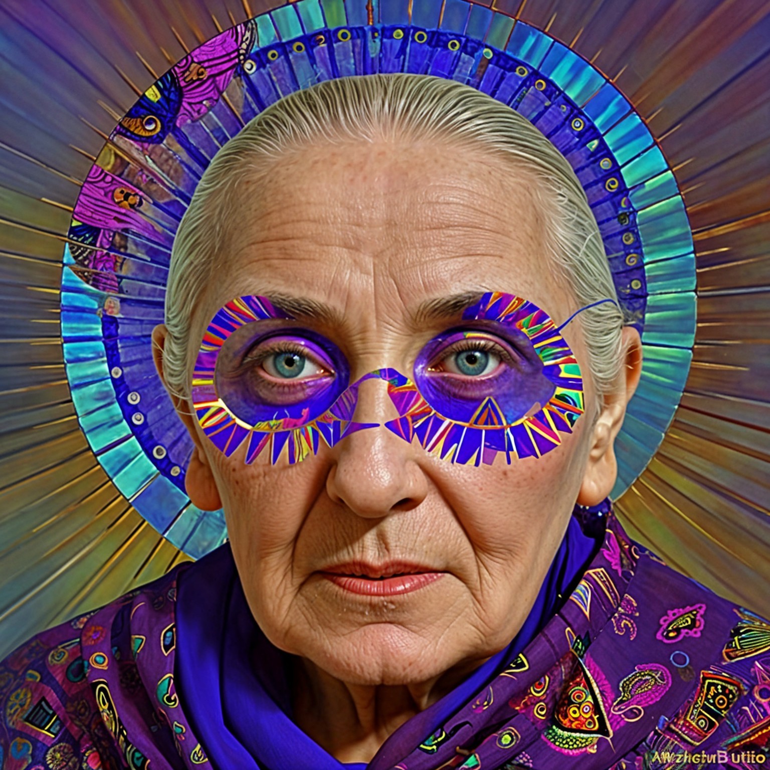 Portrait of an Elderly Woman