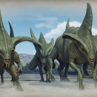 Surreal Artwork of Fantastical Beach Creatures