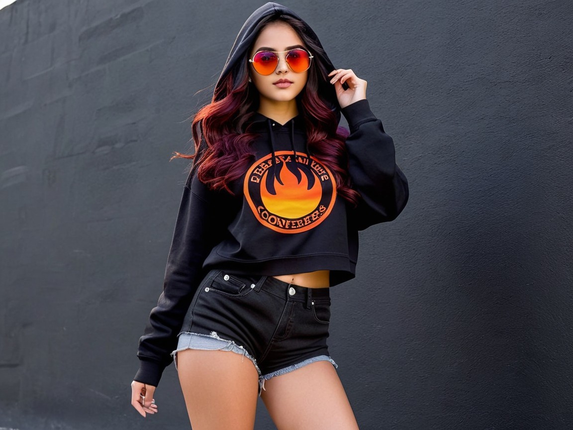 Fiery Style: A Bold Teen Look