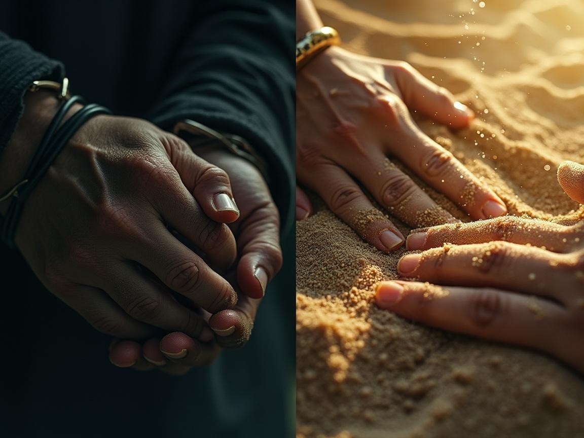 Contrasting Moments of Connection and Tranquility
