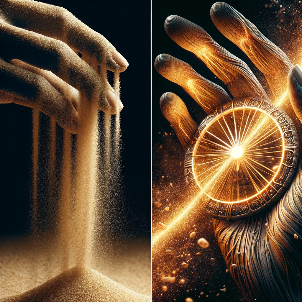 Juxtaposition of Time and Energy in Symbolic Imagery