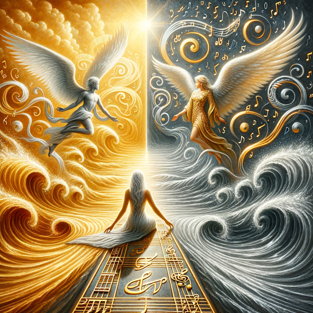 Mystical Artwork of Light and Shadow Divisions