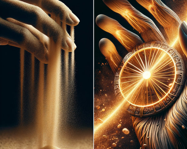 Juxtaposition of Time and Energy in Symbolic Imagery