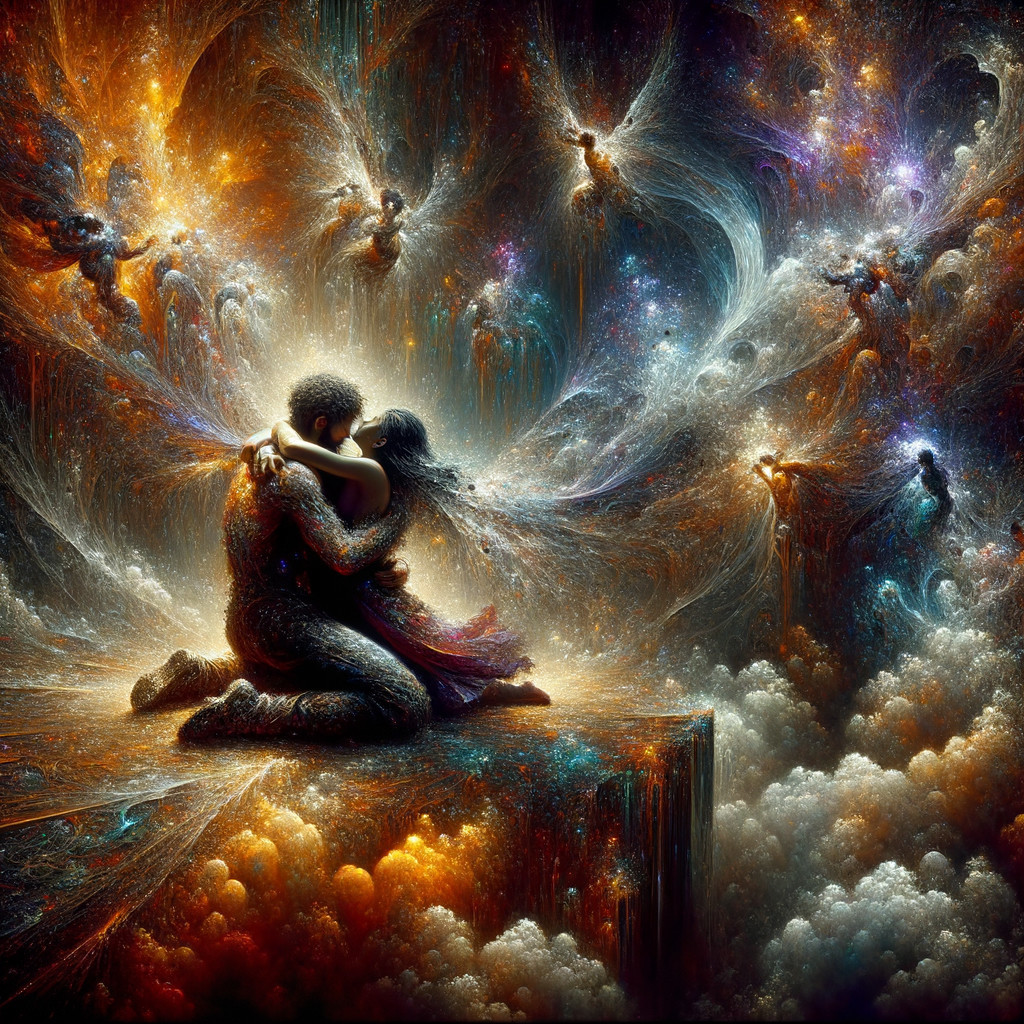 Cosmic Embrace of Love and Spiritual Awakening