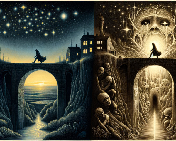 Contrasting Landscapes of Hope and Despair