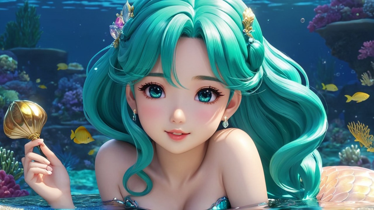 Charming Mermaid Adventures in a Rich World